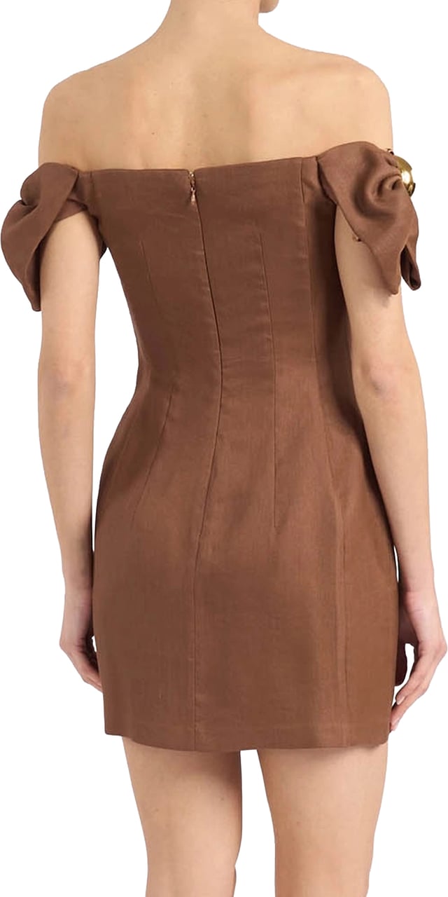 Elisabetta Franchi Dresses Cuoio Beige