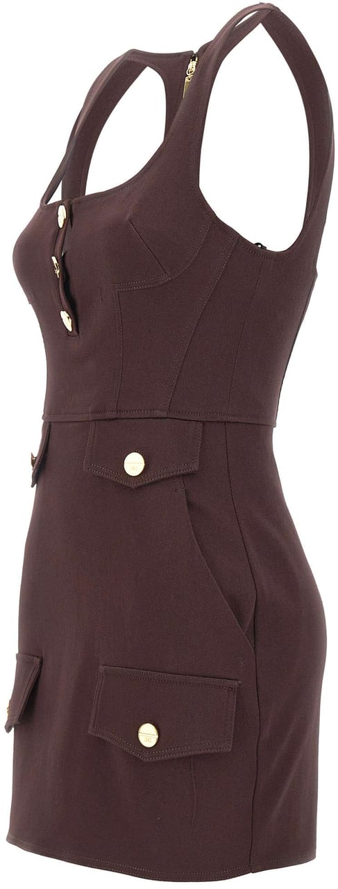 Elisabetta Franchi Dresses Brown Bruin
