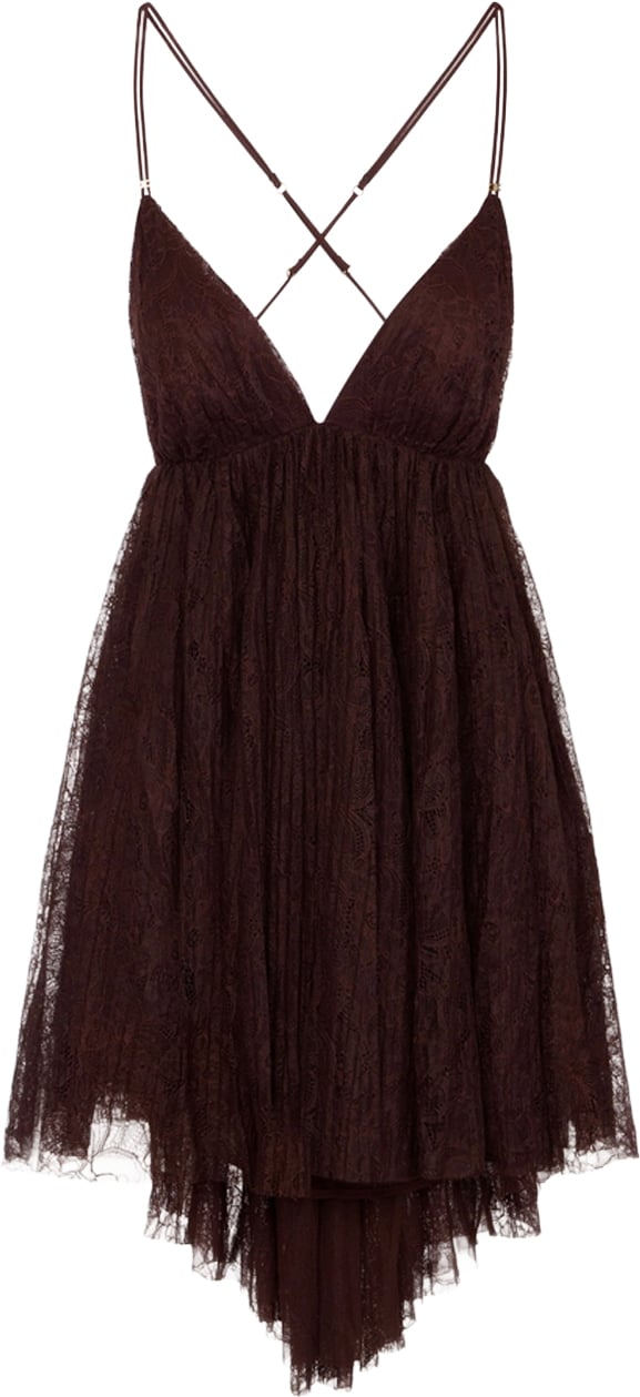 Elisabetta Franchi Dresses Cacao Bruin