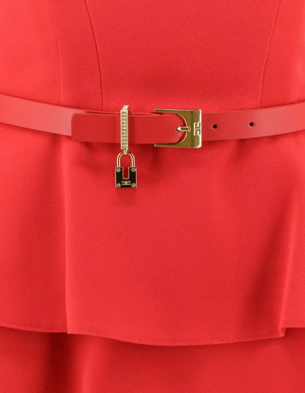 Elisabetta Franchi Dresses Rosso Rood