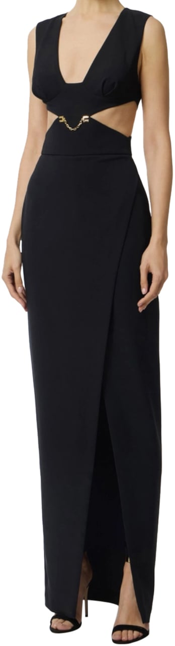 Elisabetta Franchi Dresses Black Zwart