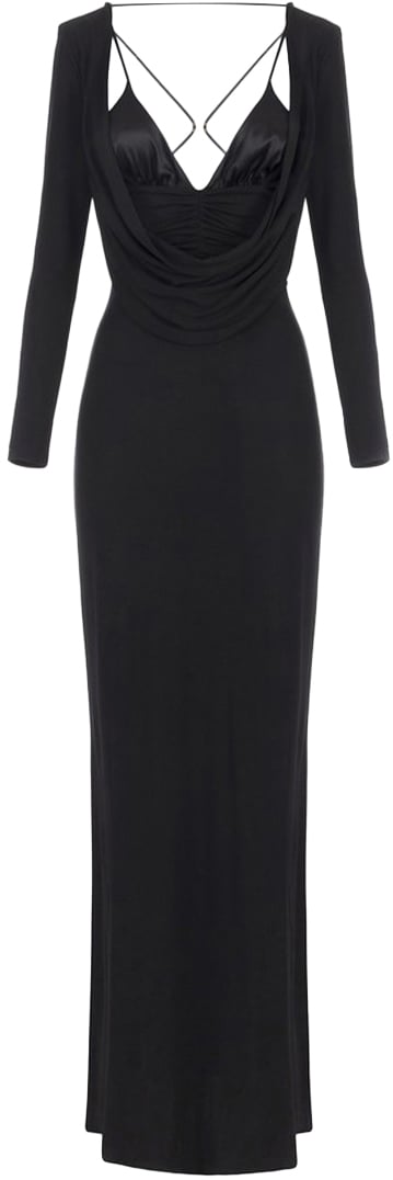 Elisabetta Franchi Dresses Black Zwart
