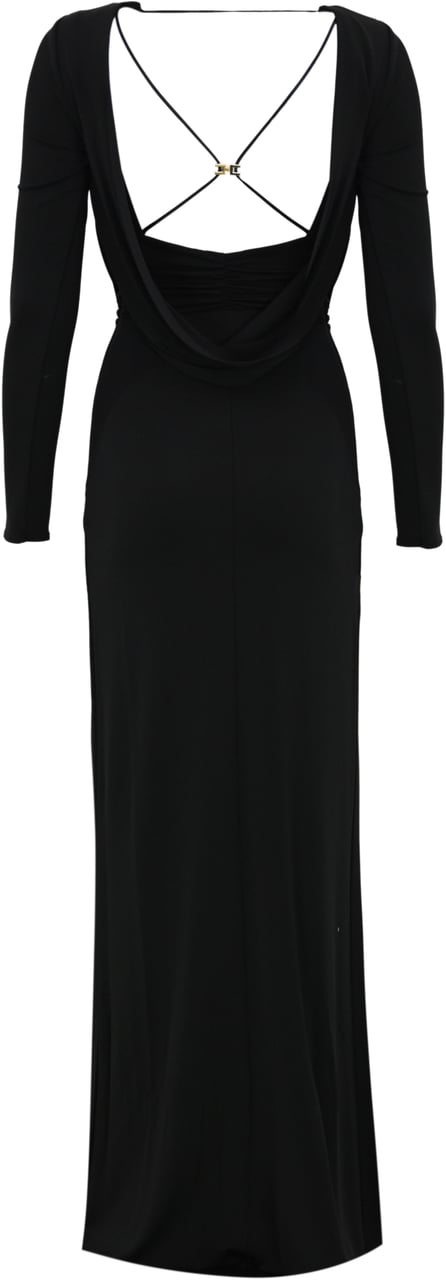 Elisabetta Franchi Dresses Black Zwart