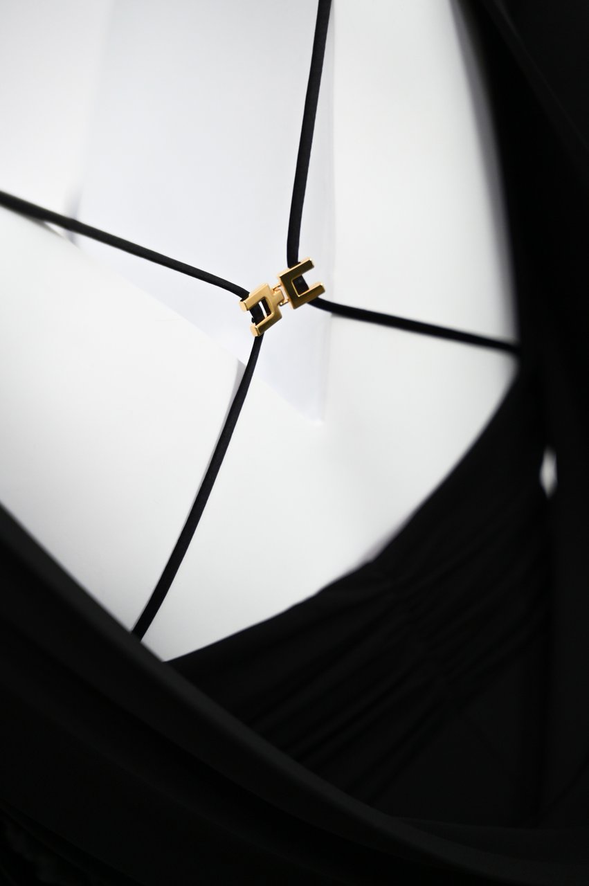 Elisabetta Franchi Dresses Black Zwart