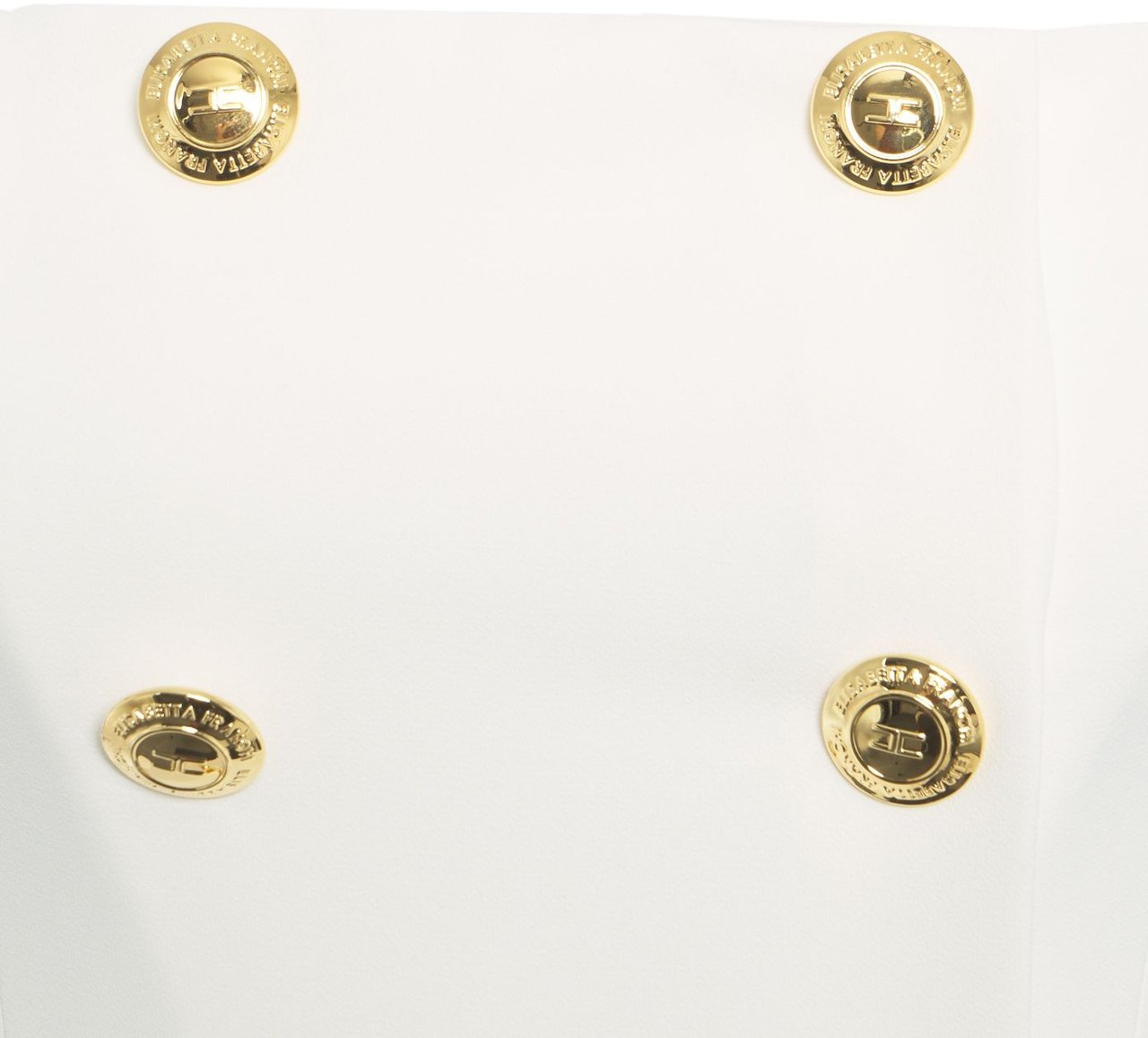 Elisabetta Franchi Abito maxi con bottoni decorativi Wit