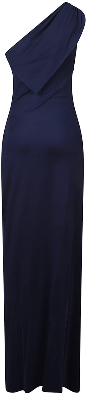 Elisabetta Franchi Red Carpet Dress Blue Blauw