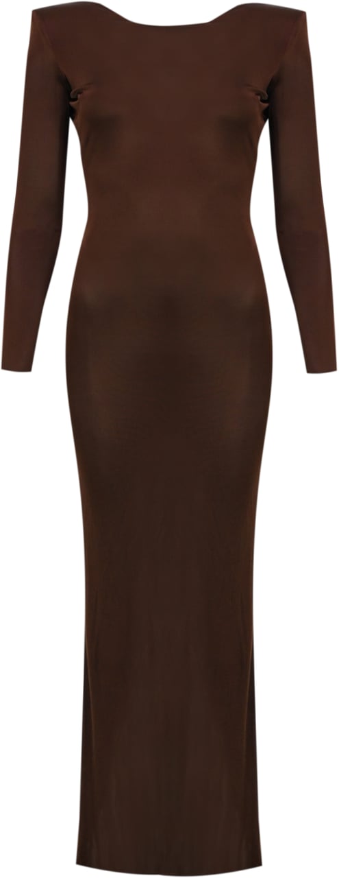 Elisabetta Franchi Dresses Coffee Bruin