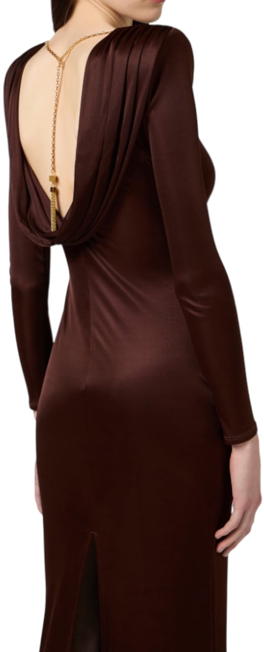 Elisabetta Franchi Dresses Merlot Rood