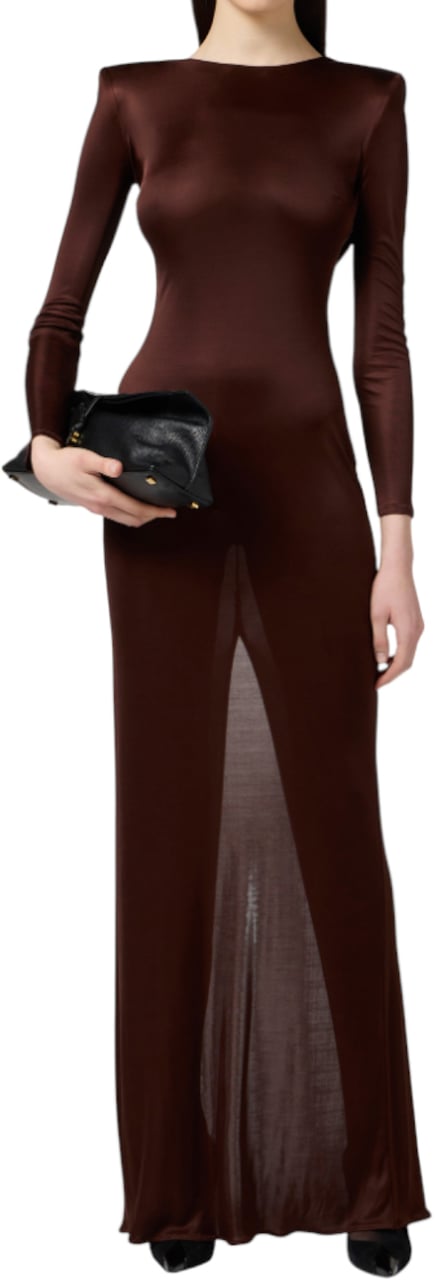 Elisabetta Franchi Dresses Merlot Rood
