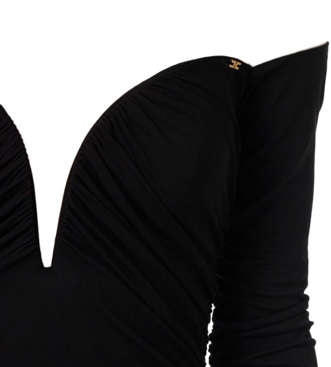 Elisabetta Franchi Dresses Black Zwart