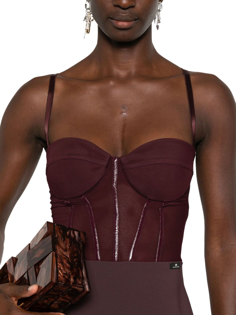 Elisabetta Franchi Elisabetta Franchi Abiti Bordeaux Rood