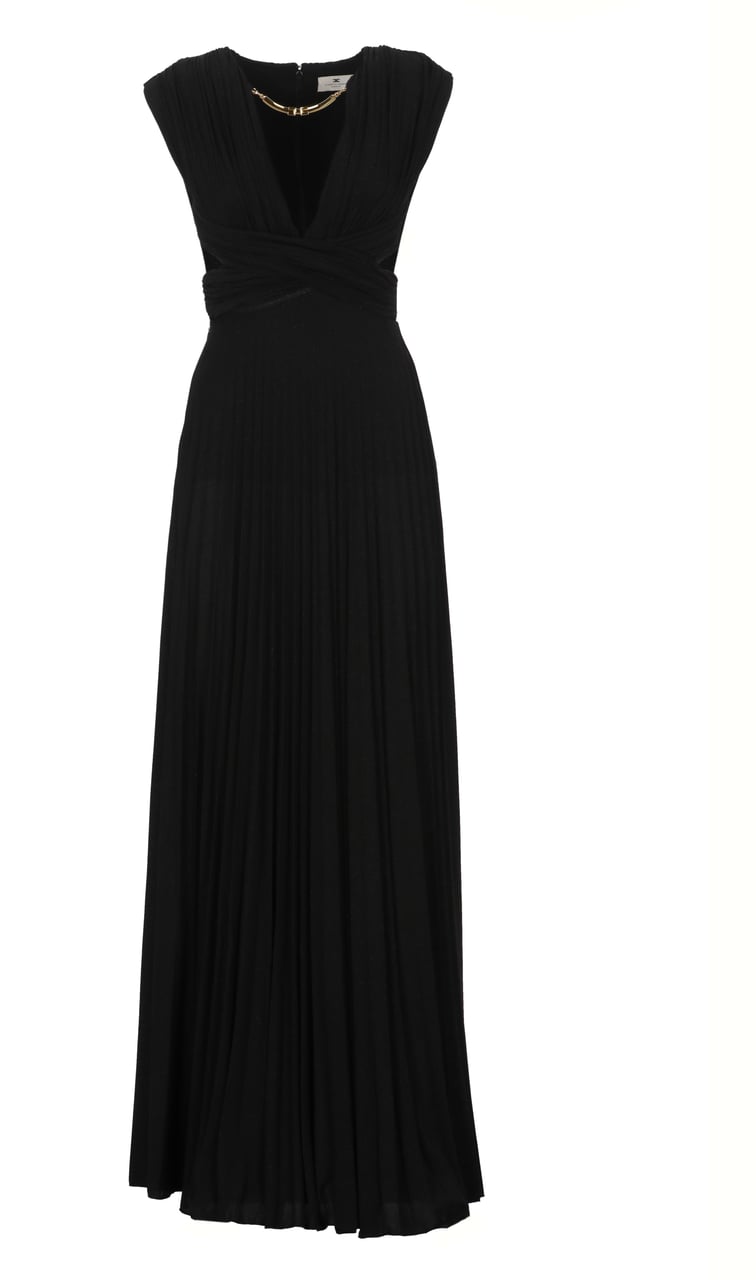 Elisabetta Franchi Dresses Black Zwart