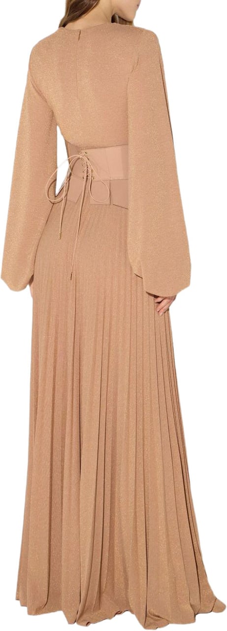 Elisabetta Franchi Dresses Brown Beige