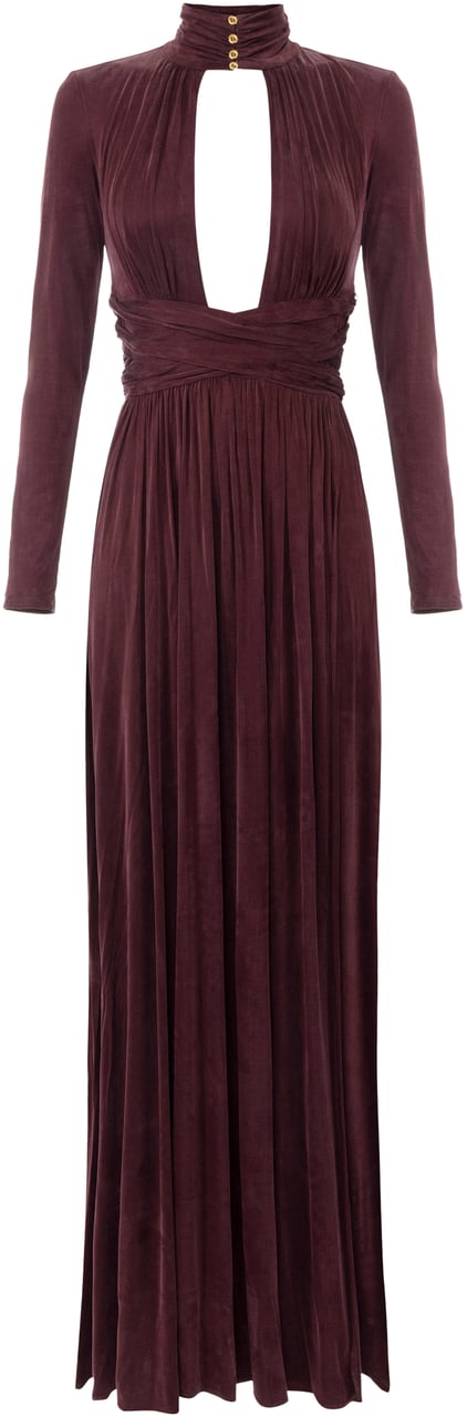 Elisabetta Franchi Dresses Merlot Rood