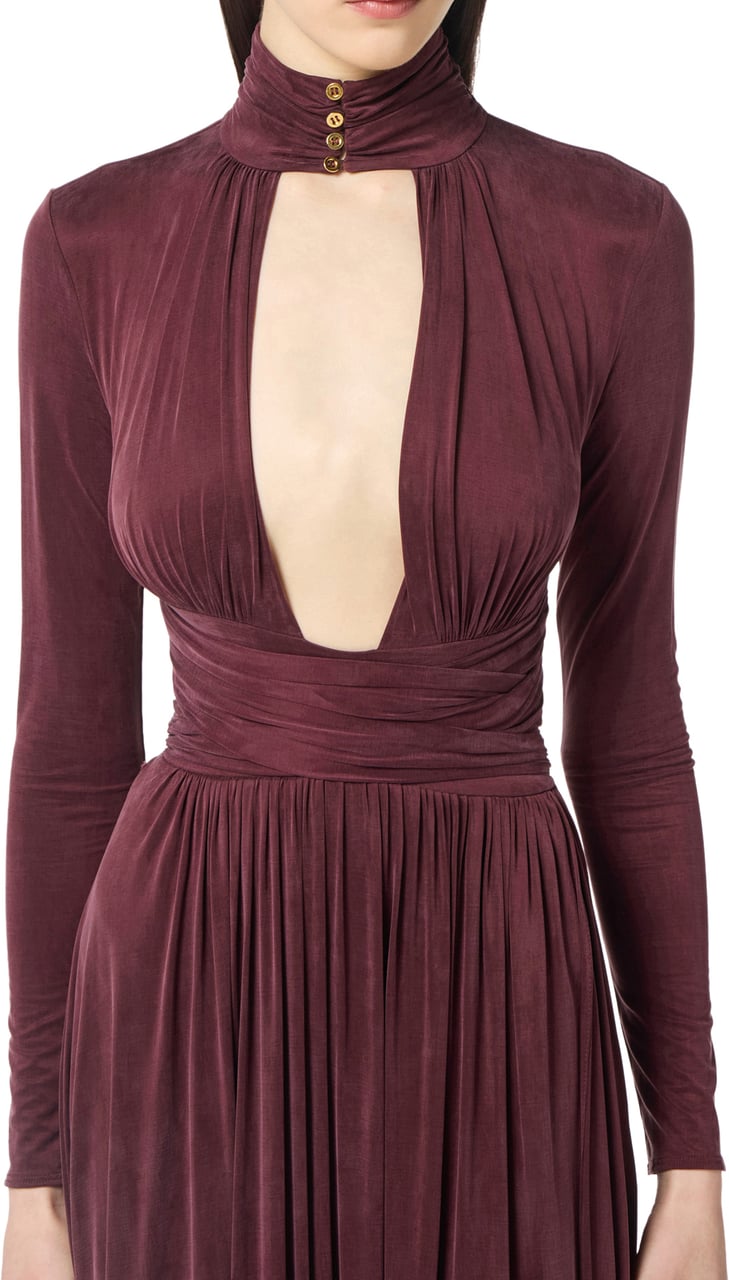 Elisabetta Franchi Dresses Merlot Rood