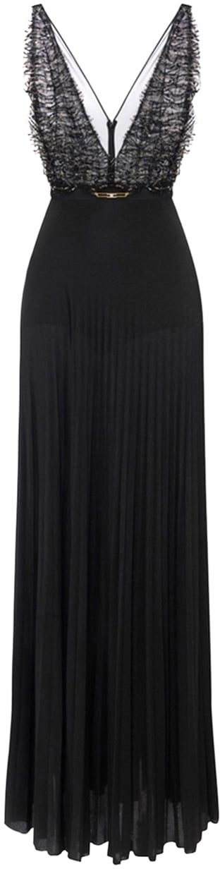 Elisabetta Franchi Dresses Black Zwart