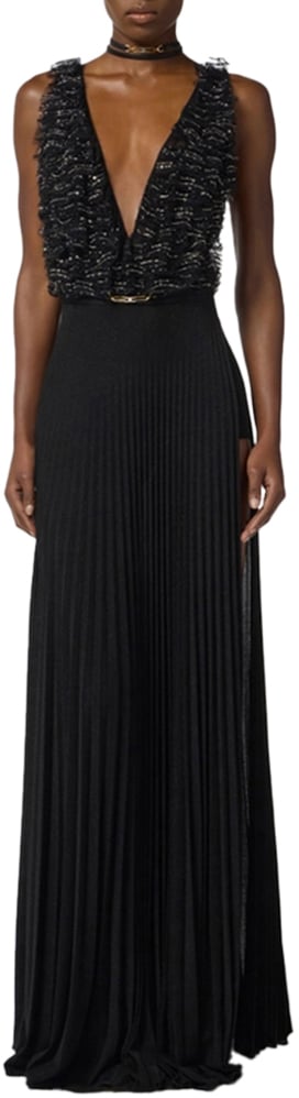Elisabetta Franchi Dresses Black Zwart