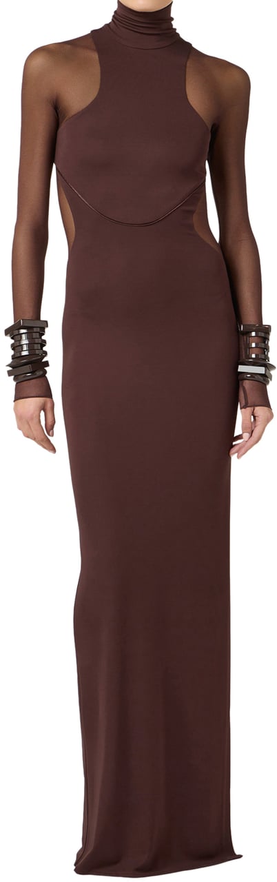Elisabetta Franchi Dresses Brown Bruin