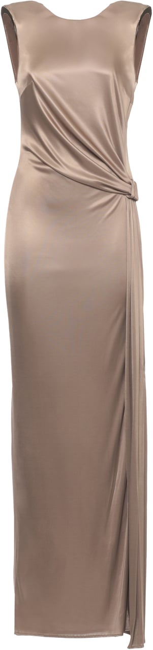 Elisabetta Franchi Dresses Brown Taupe