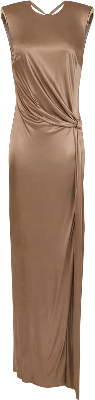 Elisabetta Franchi Dresses Argilla Bruin