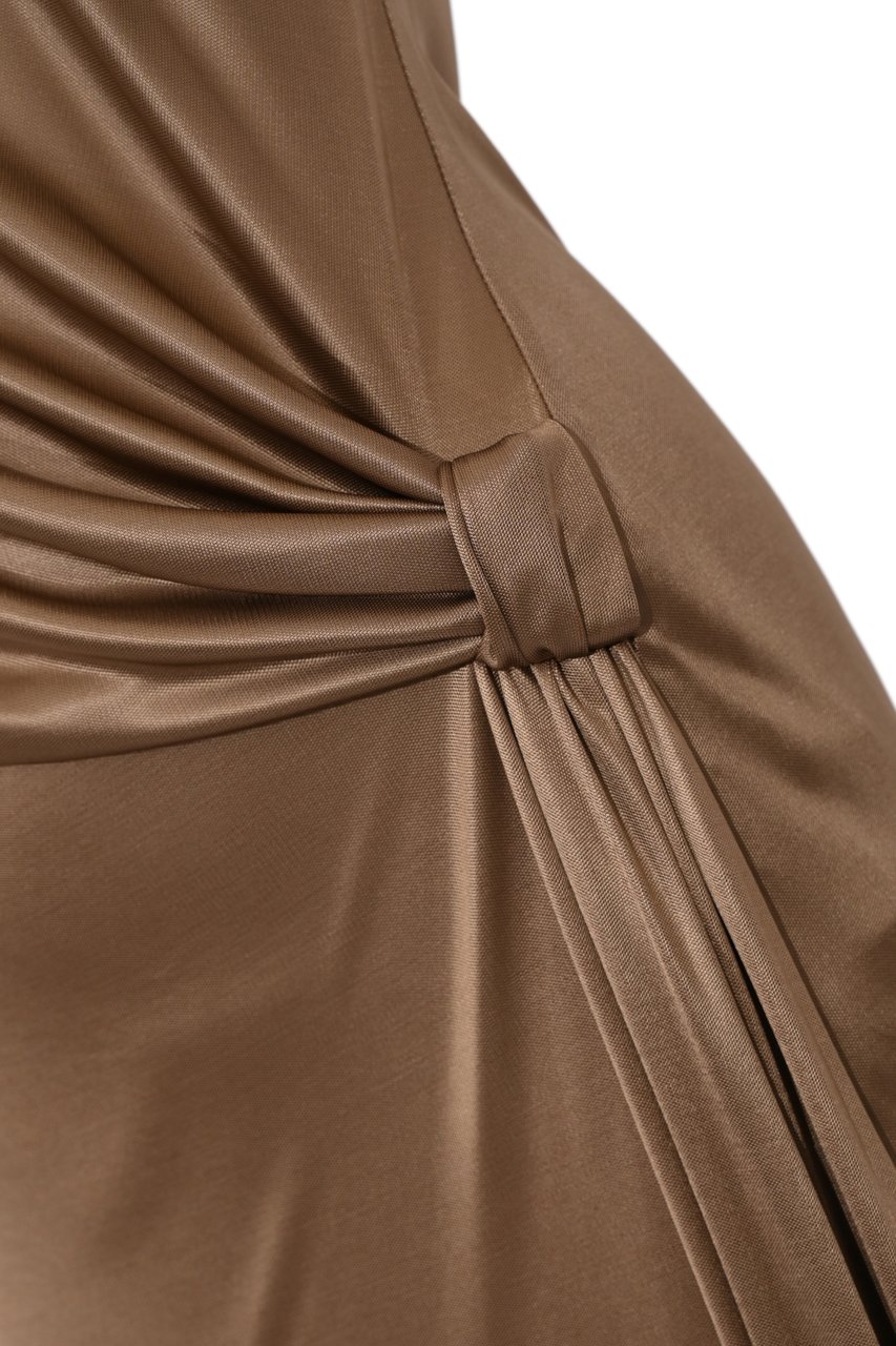 Elisabetta Franchi Dresses Argilla Beige