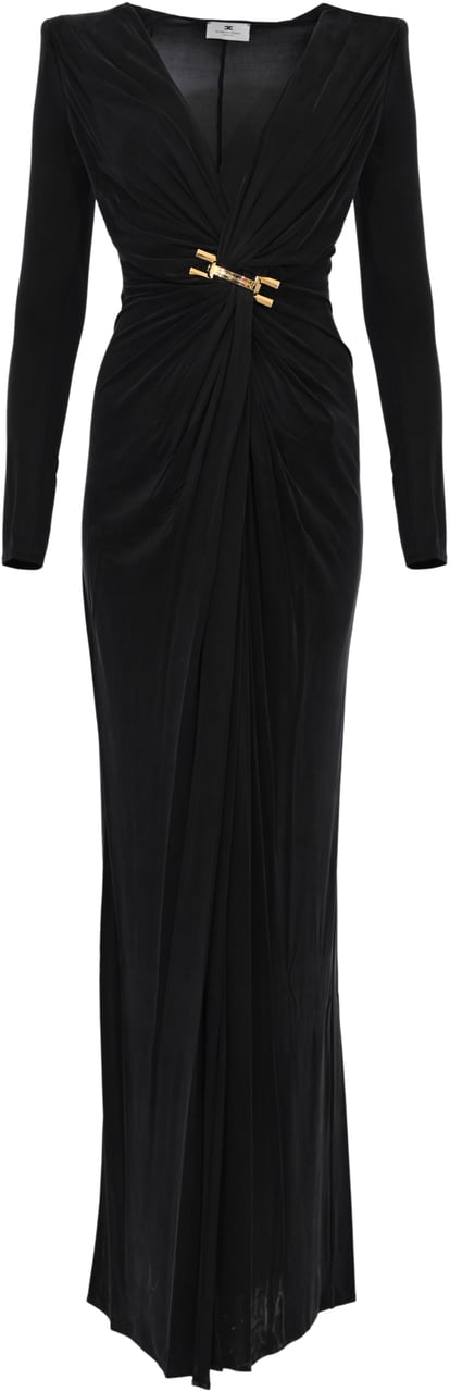 Elisabetta Franchi Dresses Black Zwart