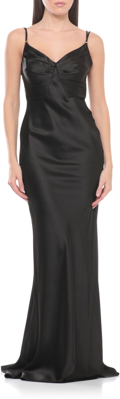 Elisabetta Franchi Dresses Black Zwart