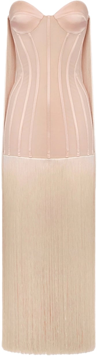 Elisabetta Franchi Dresses Nude Neutraal