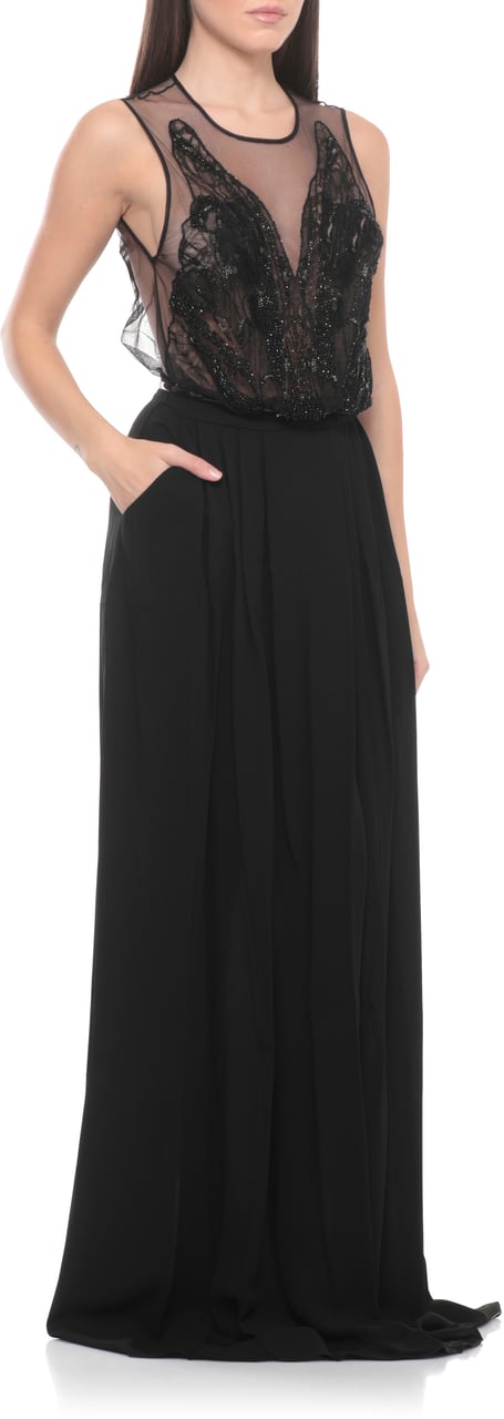 Elisabetta Franchi Dresses Black Zwart
