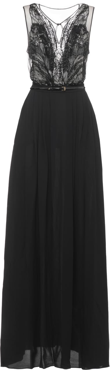 Elisabetta Franchi Dresses Black Zwart