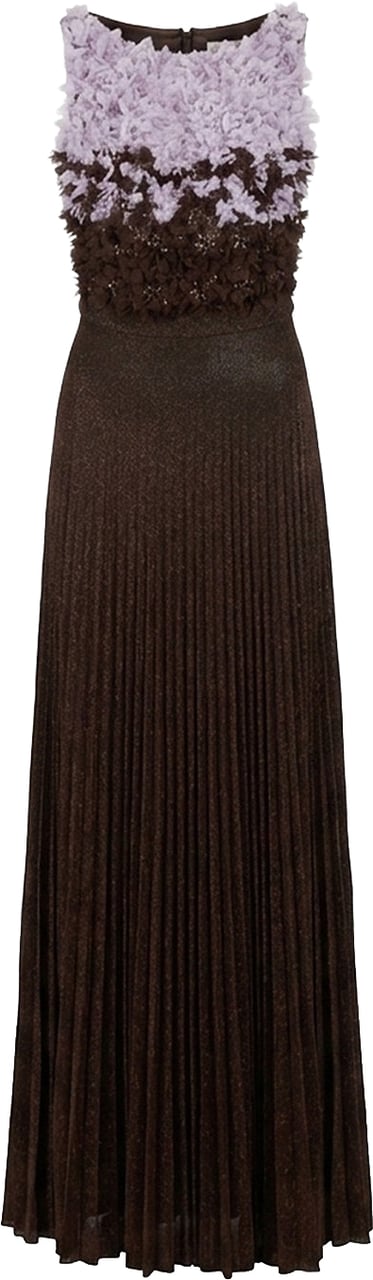 Elisabetta Franchi Dresses Cacao/Lillà Bruin