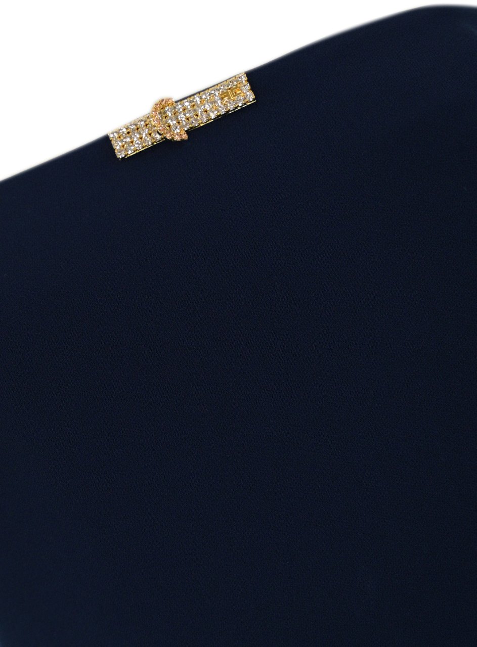 Elisabetta Franchi Dresses Blue Blauw