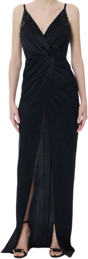 Elisabetta Franchi Dresses Black Zwart