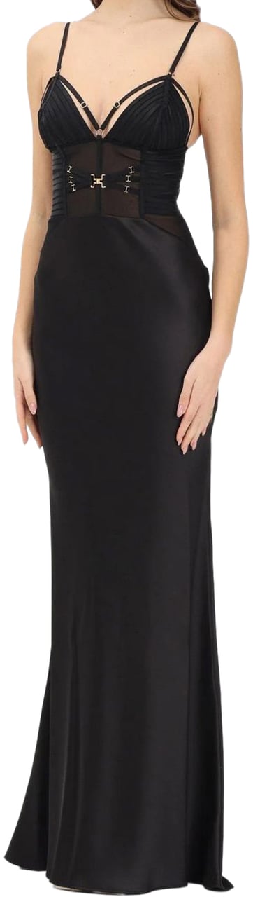 Elisabetta Franchi Dresses Black Zwart