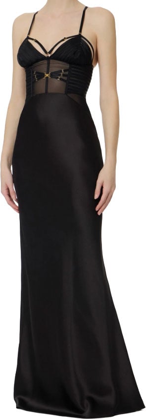 Elisabetta Franchi Dresses Black Zwart
