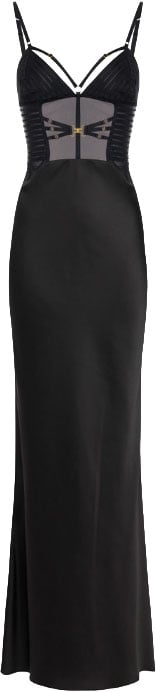 Elisabetta Franchi Dresses Black Zwart