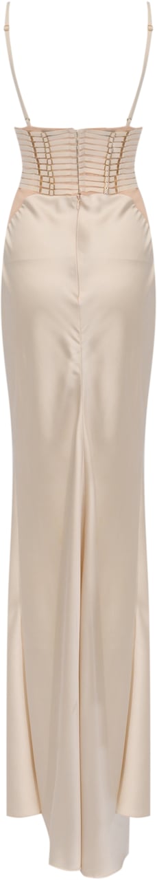 Elisabetta Franchi Dresses Avena Wit
