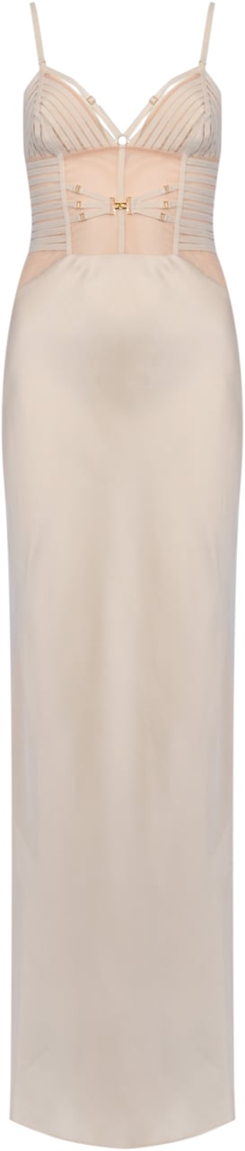 Elisabetta Franchi Dresses Avena Wit