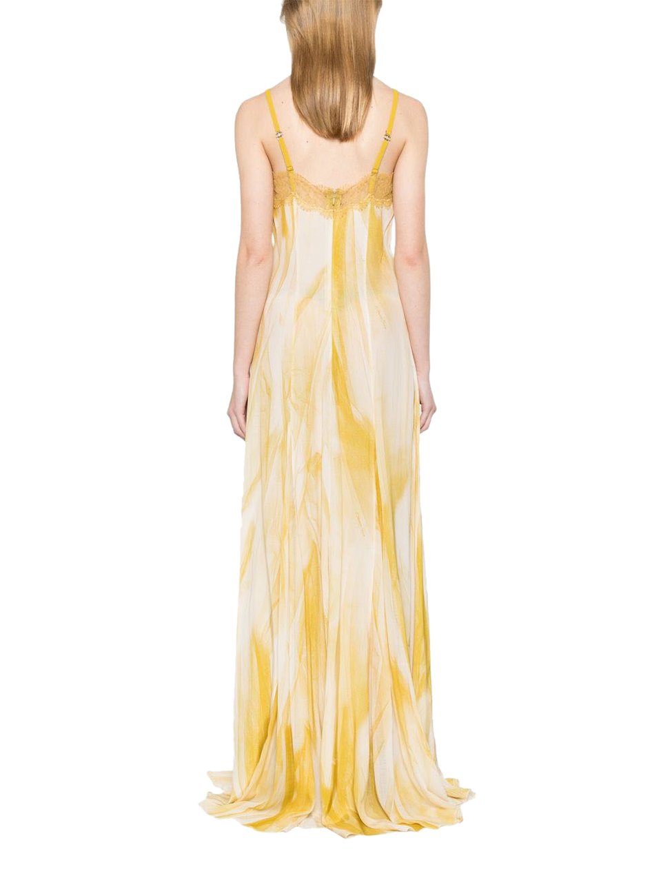Elisabetta Franchi Dresses Yellow Geel