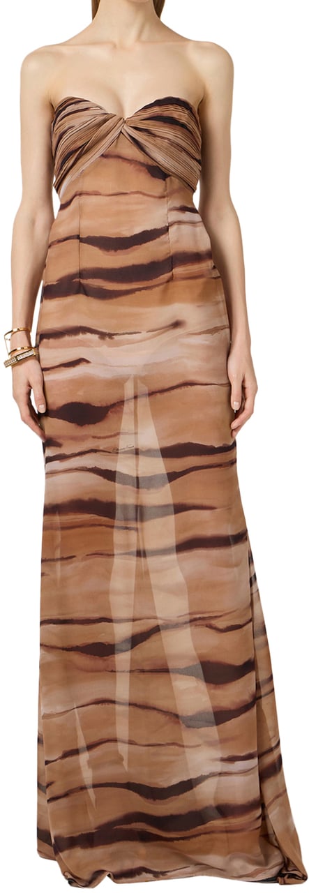 Elisabetta Franchi Dresses Camel Beige