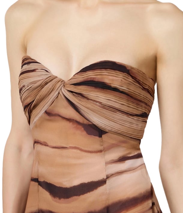 Elisabetta Franchi Dresses Camel Beige