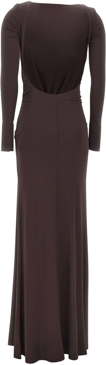 Elisabetta Franchi Dresses Brown Bruin