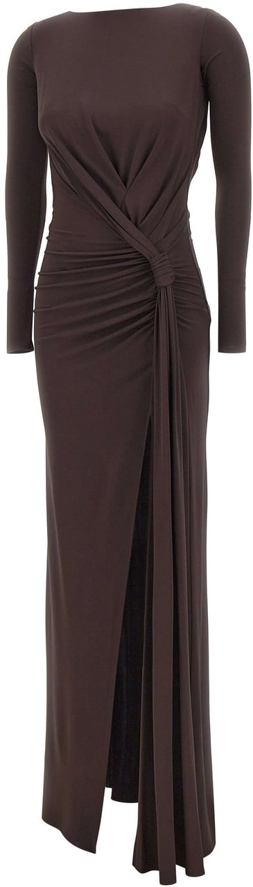 Elisabetta Franchi Dresses Brown Bruin