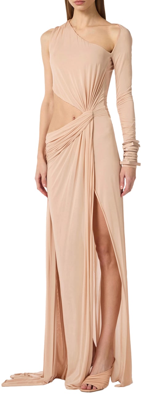 Elisabetta Franchi Dresses Nude Neutraal