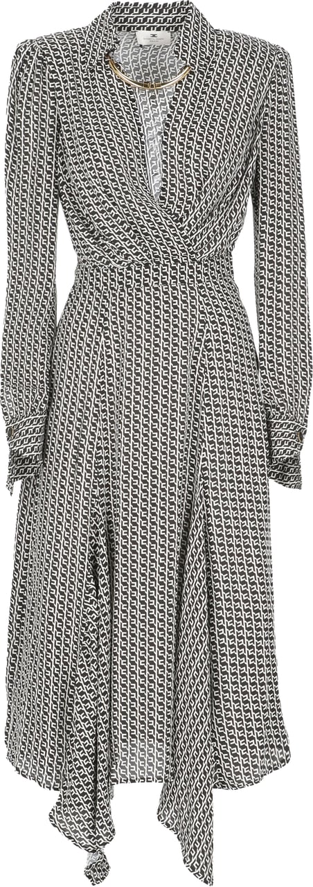 Elisabetta Franchi Dresses Black Zwart