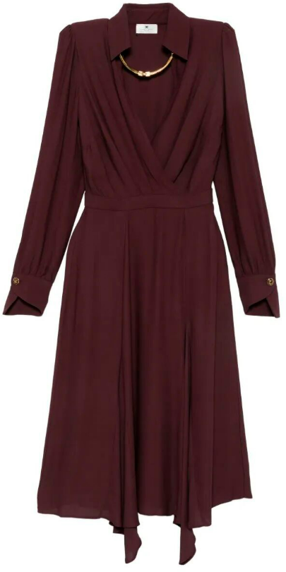 Elisabetta Franchi Dresses Merlot Rood