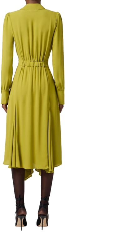 Elisabetta Franchi Dresses Green Groen