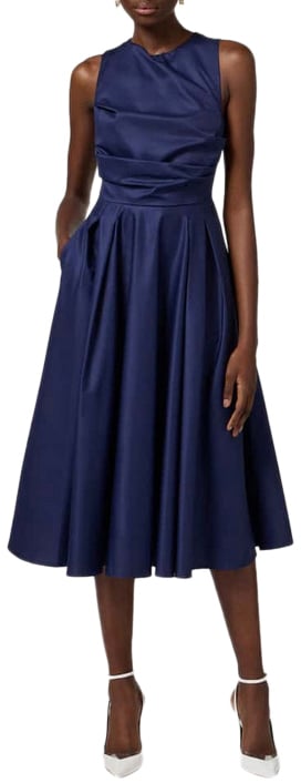 Elisabetta Franchi Dresses Blue Blauw