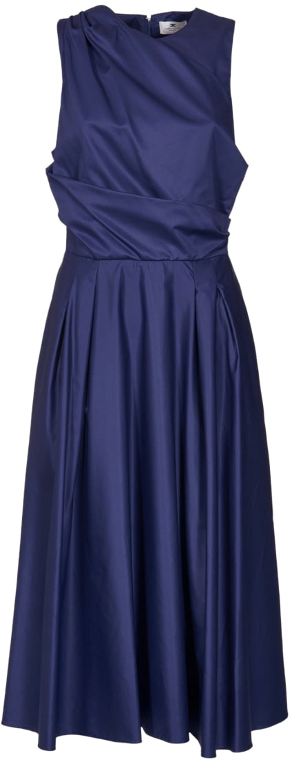 Elisabetta Franchi Dresses Blue Blauw