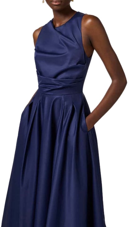 Elisabetta Franchi Dresses Blue Blauw